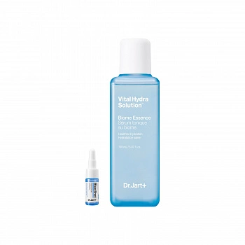 Увлажняющая биом-эссенция 150мл + Бустер Vital Hydra Solution Biome Essence 150ml + Intensive Blue Shot