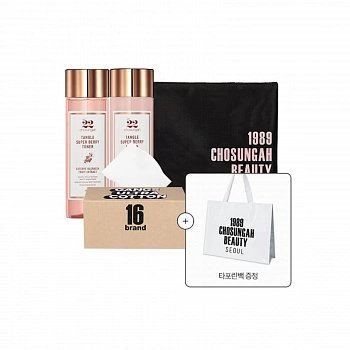 Увлажняющий тонер с ягодными экстрактами + лосьон Tangle Super Berry Toner + Lotion