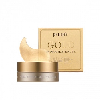 Гидрогелевые патчи для век с содержанием частиц 24-каратного золота Gold Hydrogel Eye Patch