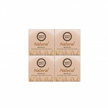 Мыло на основе рисовой воды 4шт Natural Soap Bar Rice Water 4ea