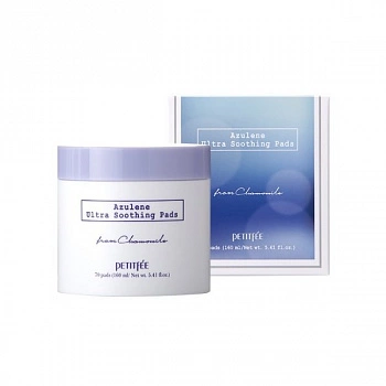 Ультра успокаивающие пэды для лица с азуленом Azulene Ultra Soothing Pads