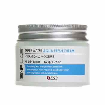 Освежающий крем для лица Lab+ Triple Water Aqua Fresh Cream