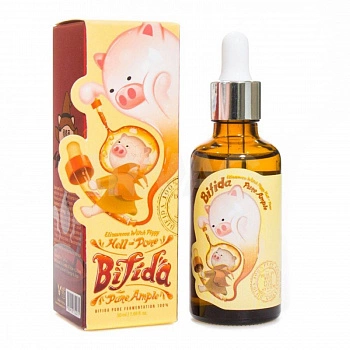 Восстанавливающая сыворотка на основе бифидобактерий Witch Piggy Hell-Pore Bifida Pure Ample