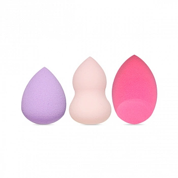 Набор спонжей для макияжа 3шт Big Cover Mini Blender Kit Pro 3ea
