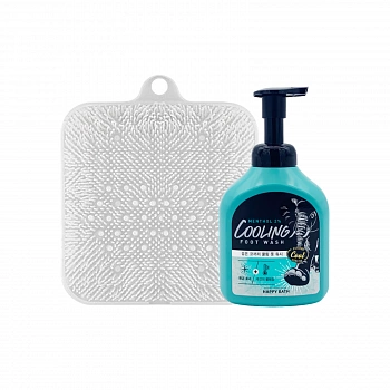 Охлаждающее мыло для ног + Щетка для ног Cooling Foot Wash + Foot Brush