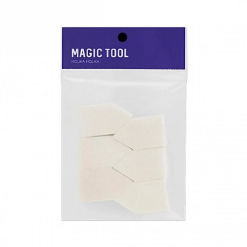 Спонж для нанесения базы под макияж 6шт Magic Tool Foundation Sponge 6P