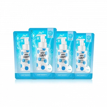 Парфюмированное мыло для рук (сменный блок) 4шт 01 Sophy Soapy Foaming Hand Soap Refill 4ea