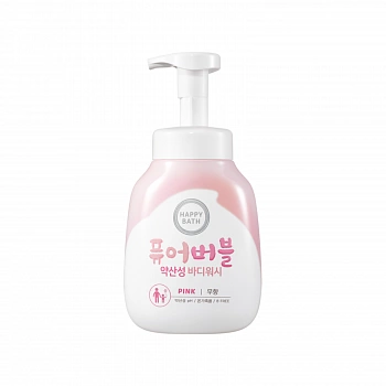 Мягкий гель для душа Pure Bubble Wash Pink