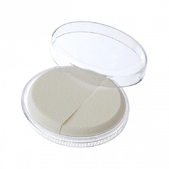 Двусоставный спонж в кейсе Oval Sponge + Case