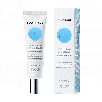 Крем для кожи вокруг глаз с гиалуроном против морщин Youth Age Hyaluron Eye Cream