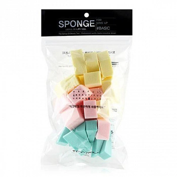 Спонж одноразовый для нанесения макияжа Daily Colorful Makeup Sponge